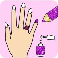 Fashion Nail Coloring Pages