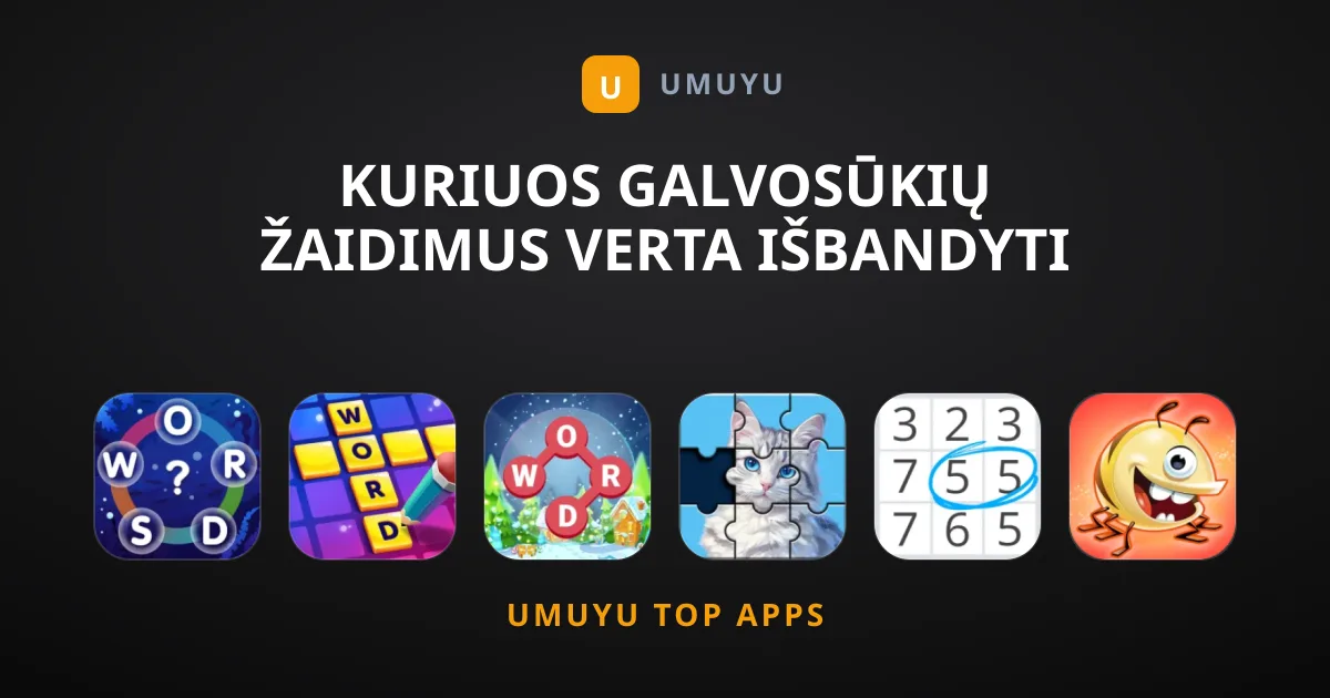 Kuriuos Galvosūkių Žaidimus Verta Išbandyti Jau Dabar?